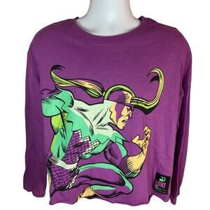 Loki Thor Marvel Disney Women’s XL Long Sleeve Top — MSRP $44.99